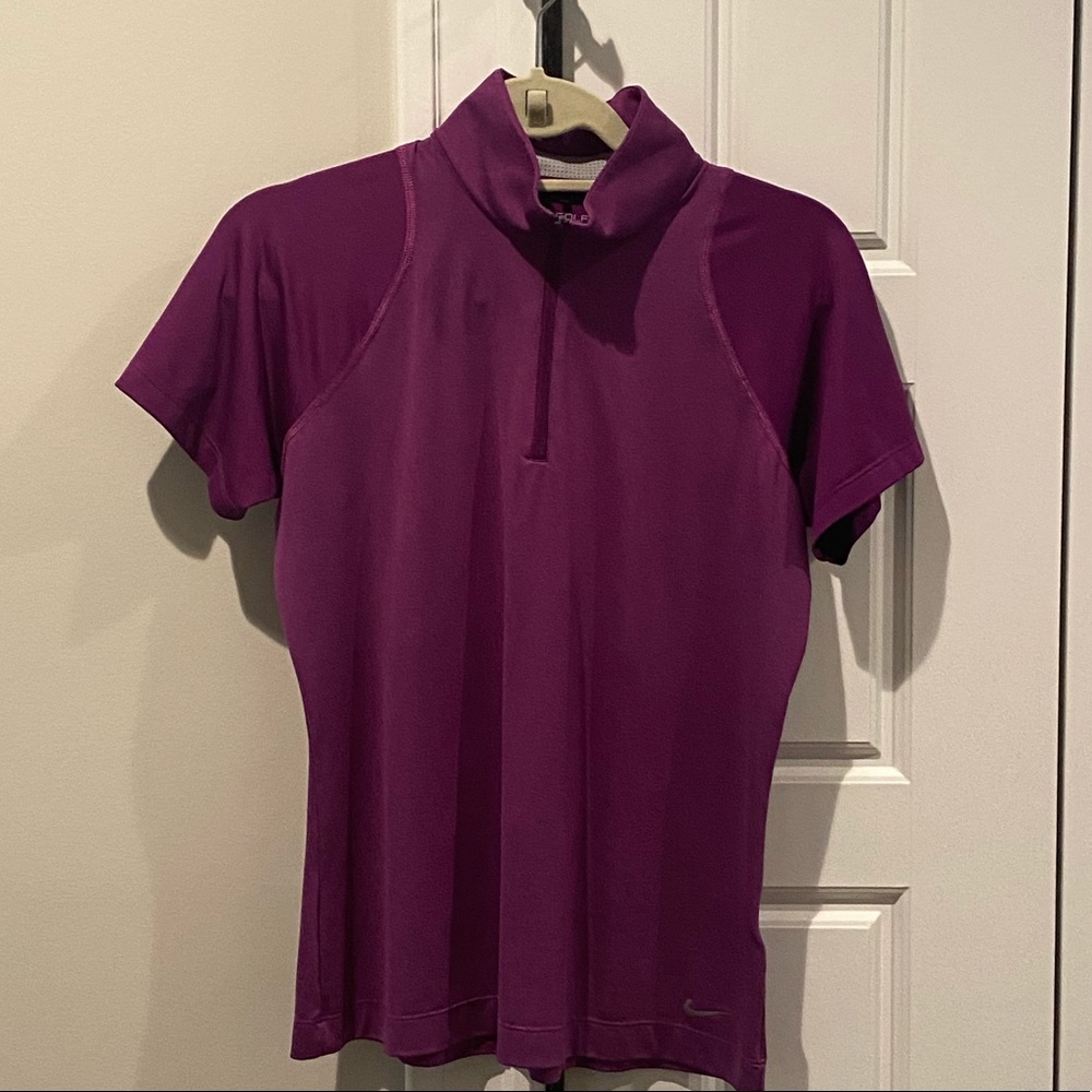 Nike Golf Tour Performance Short Sleeve Half Zip.